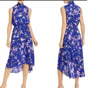 SPRING SALE! Nanette by Nanette Lepore Smocked Blue Floral Dress Size 10‎